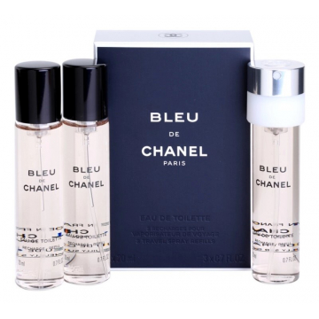 Chanel Bleu De Chanel Pour Homme Туалетная вода 3х20 ml  (3145891078107)